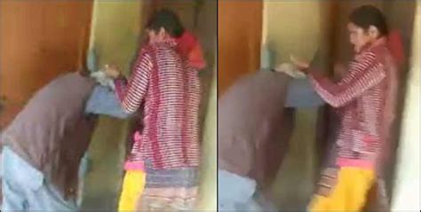 Video Viral Of Daughter In Law Beating Father In Law In Uttarkashi गढ़वाल में एक बहू की दरिंदगी