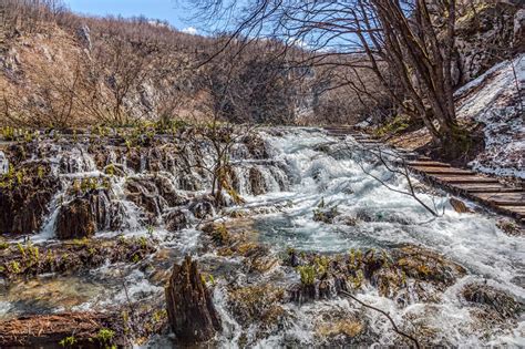 Plitvice Lakes National Park Stock Image Image Of Cascade Park 30375221