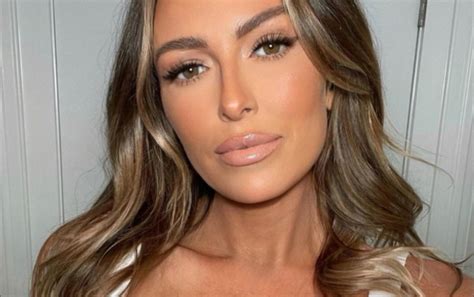 Paulina Gretzky Stuns Fans In Leather Tube Top And Mini Skirt