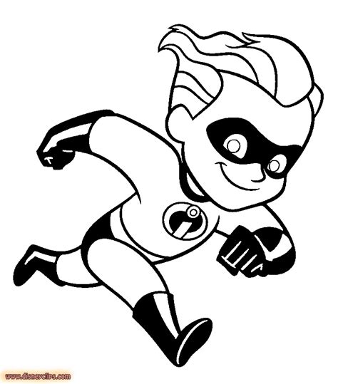 Disney the incredibles coloring pages download and print for free