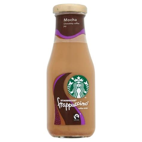 Starbucks Fairtrade Frappuccino Coffee Drink Mocha 250ml Britishfoodmart