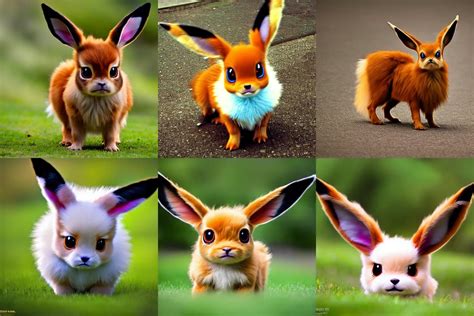 Real Life Pokemon Eevee Cute Ultra Stable Diffusion