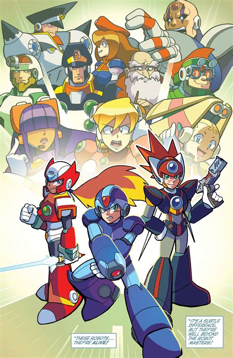 Read Online Mega Man Comic Issue 55