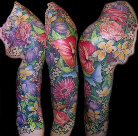 25 Female Sleeve Tattoo Designs Pictures