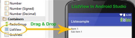 Listview Tutorial With Example In Android Studio Abhi Android