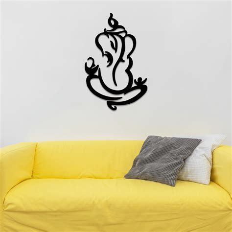 Ganesha Wall Art Wooden Wall Art For Home Decor By Stagum