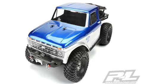 Pro Line 1966 Ford F 100 Clear Body For The Axial Scx10 Trail Honcho