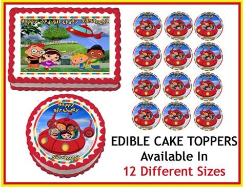 Little Einsteins Edible Cake Image Cupcake By Ediblepicturedesigns