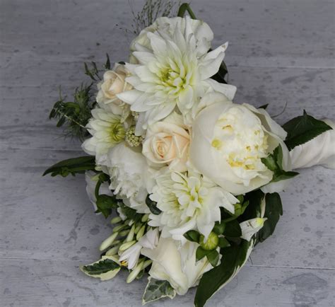 The Flower Magician Cream And Ivory Wedding Bouquet