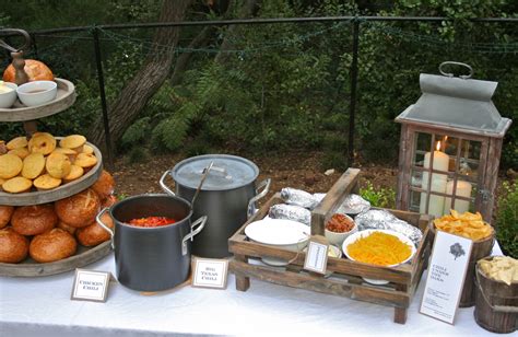 Fall Party Idea Chili Under The Oaks Bloom Designs