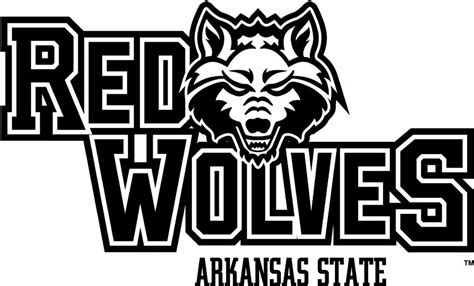Red Wolves Arkansas State Arkansas State University Trademark