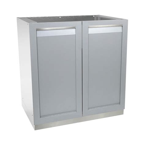 Brushed stainless steel anodizing finish is specifically designed. 4 Life Outdoor Stainless Steel Assembled 32x35x24 in ...
