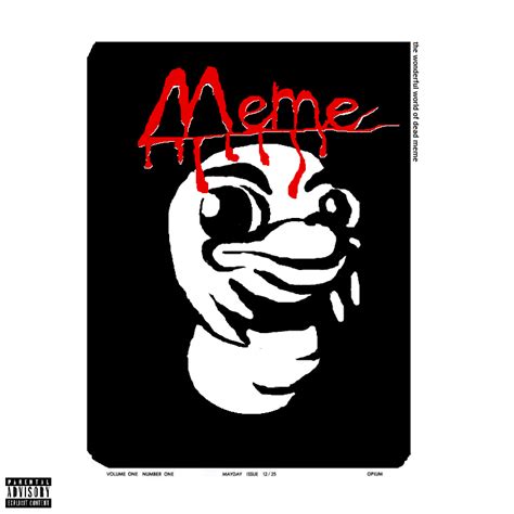 Dead Meme Whole Lotta Red Album Cover Parody Ryoutooz