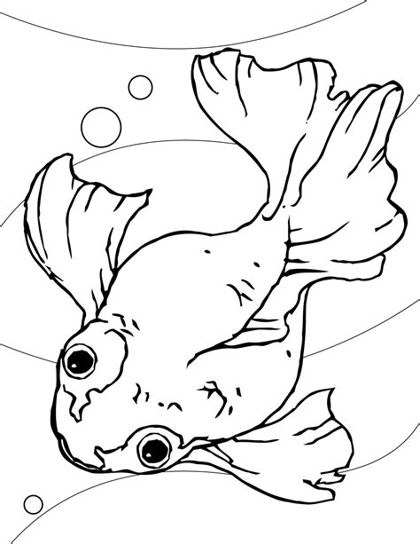 Peces para colorear, pintar e imprimir