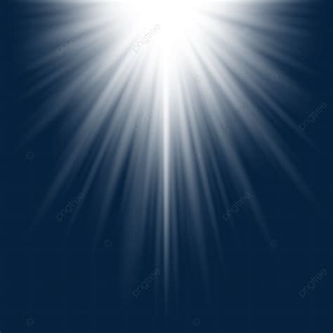 Sorotan Sinar Matahari Efek Cahaya Putih Mengkilap Cahaya Sinar