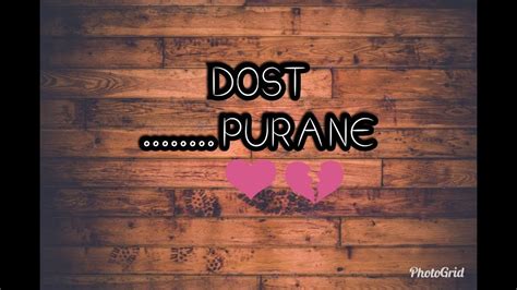 Birthday wishes for kaminey friends in hindi. Dost Purane || best hindi poetry || dedicated to all my ...