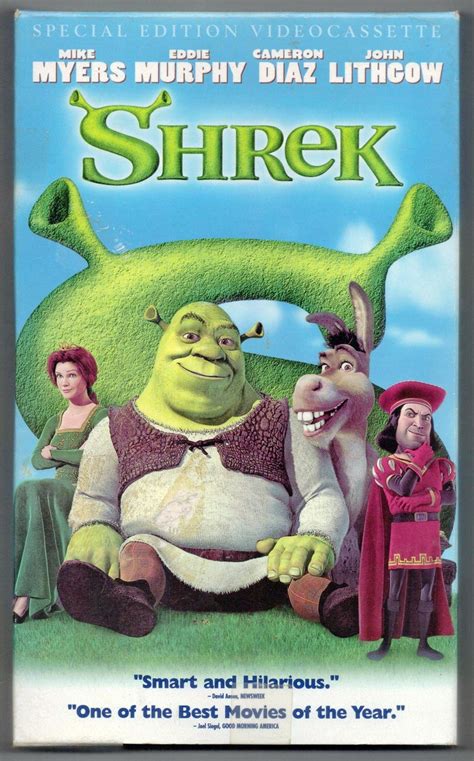 2001 Shrek Childrens Vhs Tape Collectors Weekly