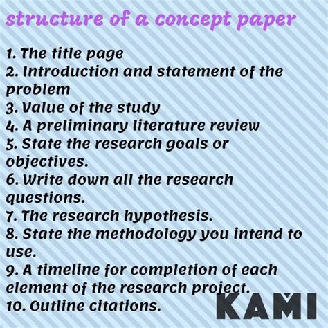 Example How To Make Title In Concept Paper 3 Concept Paper Templates