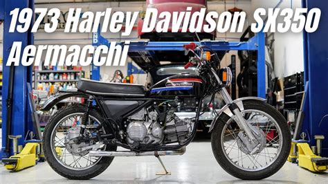 1973 Harley Davidson Sx350 Aermacchi Sprint ハーレー アエルマッキ スプリント Youtube