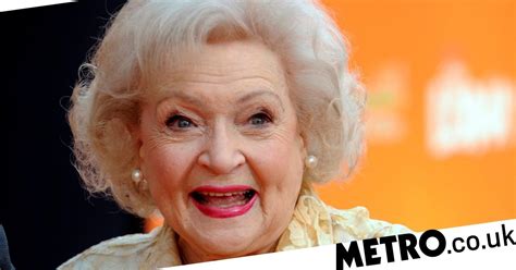 Betty Whites Cause Of Death Confirmed As Stroke Which She Suffered Six
