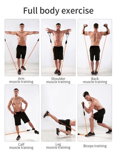 Resistance Tube Workout Resistance Band Training Resistance Band Exercises Yoga Training