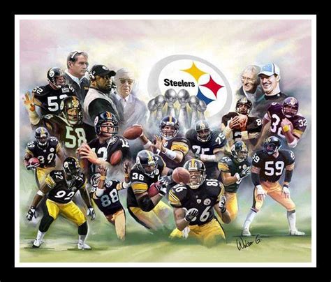 The Steel Curtain (Pittsburgh Steelers) by Wishum Gregory | The Black 