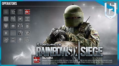 Rainbow Six Siege Tachanka Operator Video 7 Youtube