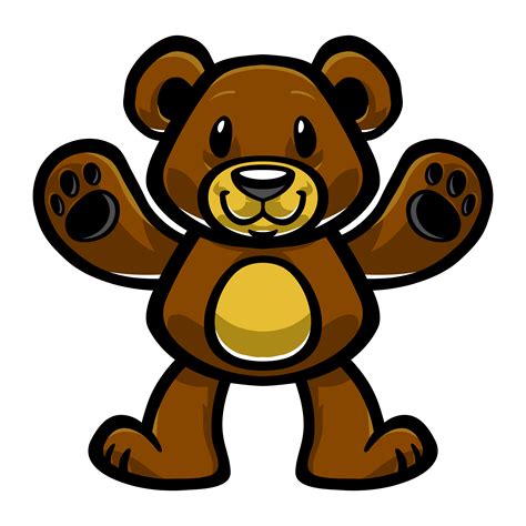 Cute Teddy Bear 546036 Vector Art At Vecteezy