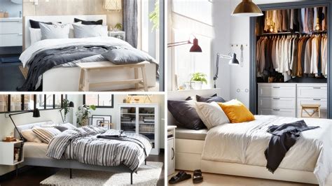 12 Ikea Bedroom Ideas For Small Rooms Youtube
