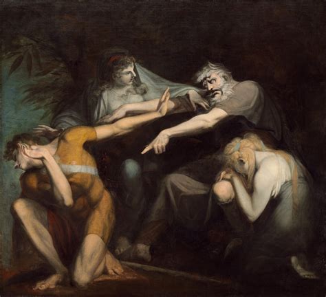Oedipus Cursing His Son Polynices By Henry Fuseli C 1741 1825 The Historian S Hut