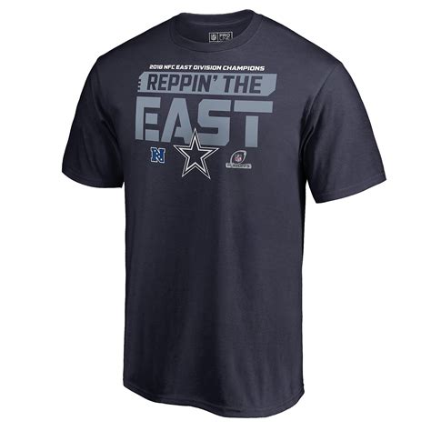 Dallas Cowboys 2018 Nfc East Division Champs Short Sleeve T Shirt