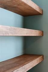 Wooden Floating Shelves Diy Photos