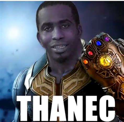 Neck Thanos Best Thanos Meme Rpewdiepiesubmissions