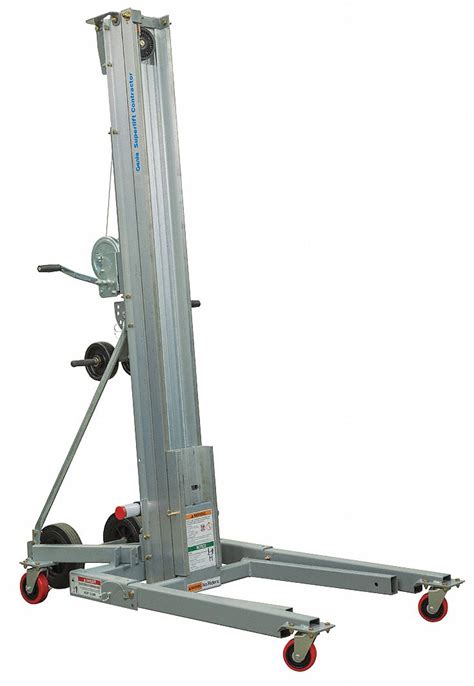 Genie Heavy Duty Manual Material Lift For Contractors 650 Lb Load