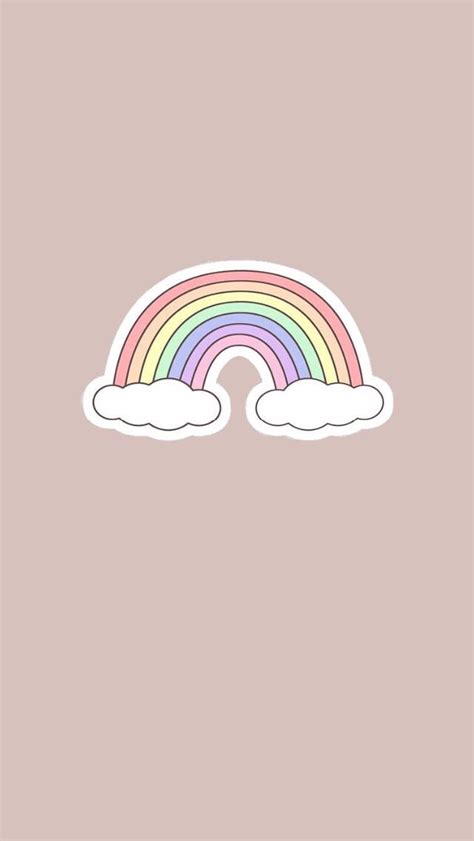 Cute Aesthetic Rainbow Wallpaper Free Download Myweb
