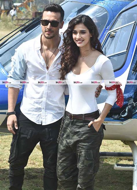 Disha Patani And Tiger Shroff At The Trailer Launch Event Of Baaghi 2