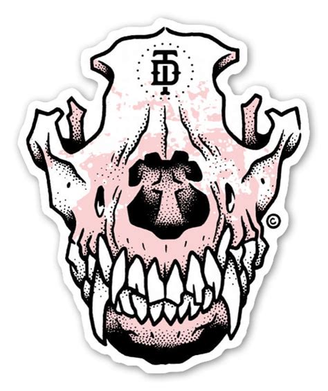 Buy Doberman Dog Skull Die Cut Stickers Stickerapp