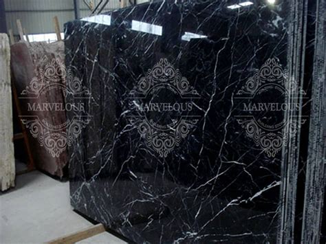 Import Of Black Marble Najafabad Marvelous Stone