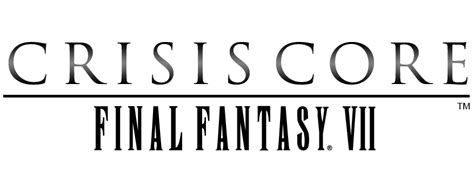 Final Fantasy Vii Logo Png Isolated Photo Png Mart