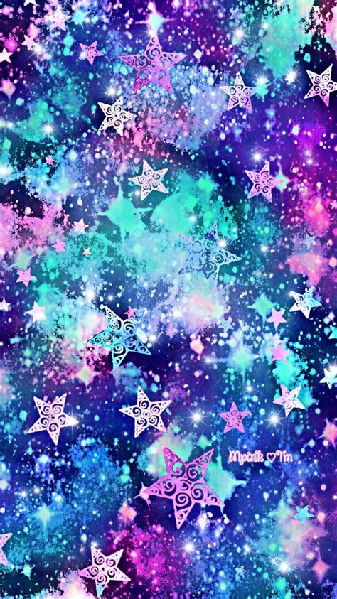 Swirly Stars Galaxy Wallpaper Androidwallpaper Iphonewallpaper