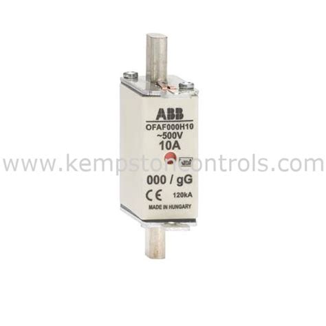 Abb 1sca022627r1390 Hrc Fuse Link 63a Low Voltage Fuse Size Nh000
