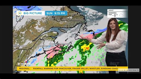 Lindsey Deluce Nails The Weather Forecast Youtube