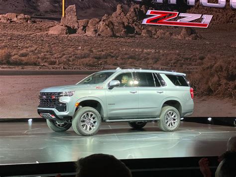 The First Photos Of The 2021 Chevrolet Tahoe Gm Authority