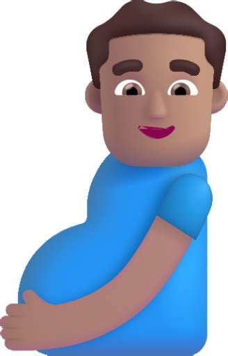 Pregnant Man Medium Emoji Download For Free Iconduck