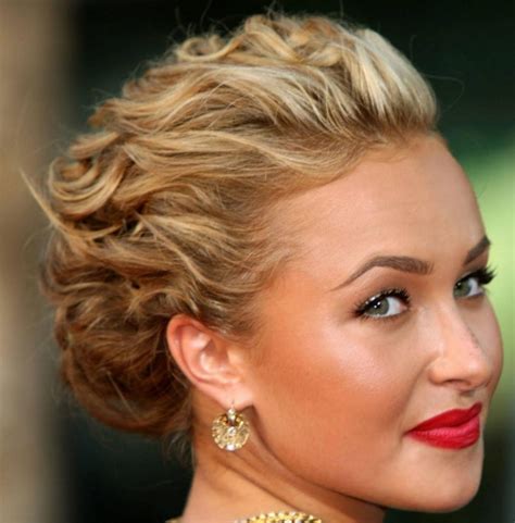 25 Simple And Stunning Updo Hairstyles For Curly Hair Hottest Haircuts