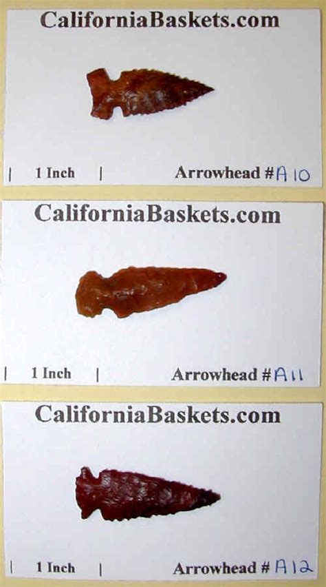 California Indian Arrowheads Californiabasketscom Indian Basket