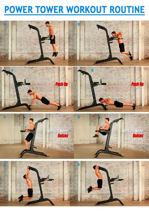 Incredible Power Tower Workout Ideas Workout Plan Without Equipment