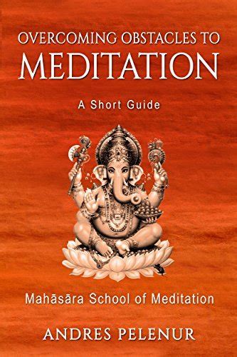 Overcoming Obstacles To Meditation A Short Guide By Andres Pelenur