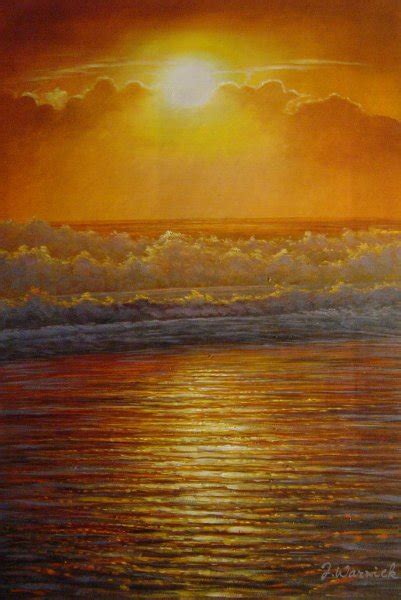 10 Sunset Over Ocean Painting Hagophaashim