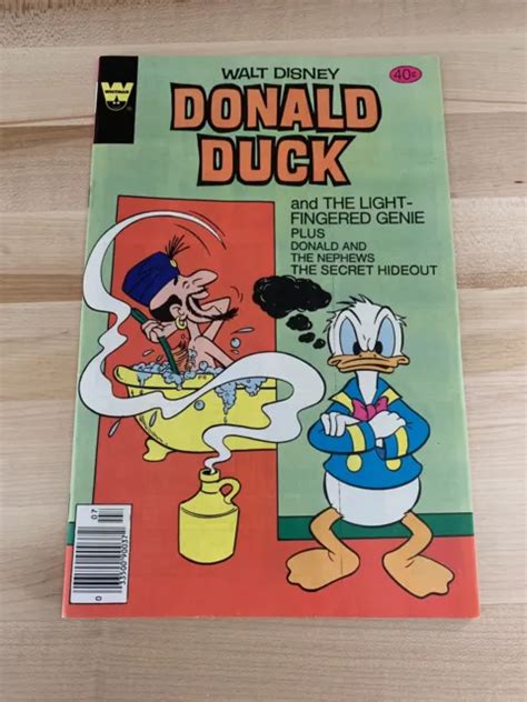Walt Disney Donald Duck And The Light Fingered Genie 143 1972 Whitman